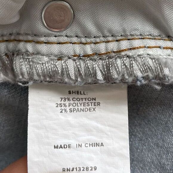 SUPERDOWN Womens Blanka Cut-Off Denim Shorts EUC Button-Fly Ghost Pockets 28 - Picture 8 of 9